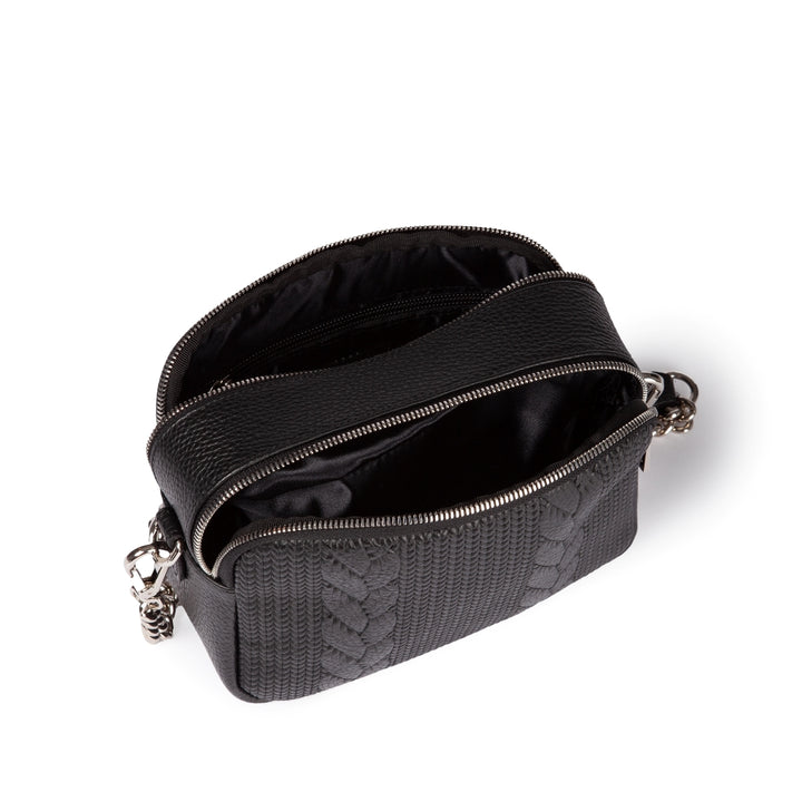 Roberta Gandolfi Camera Treccia borsa a spalla e crossbody in pelle stampata con tracolla catena Consegna Veloce