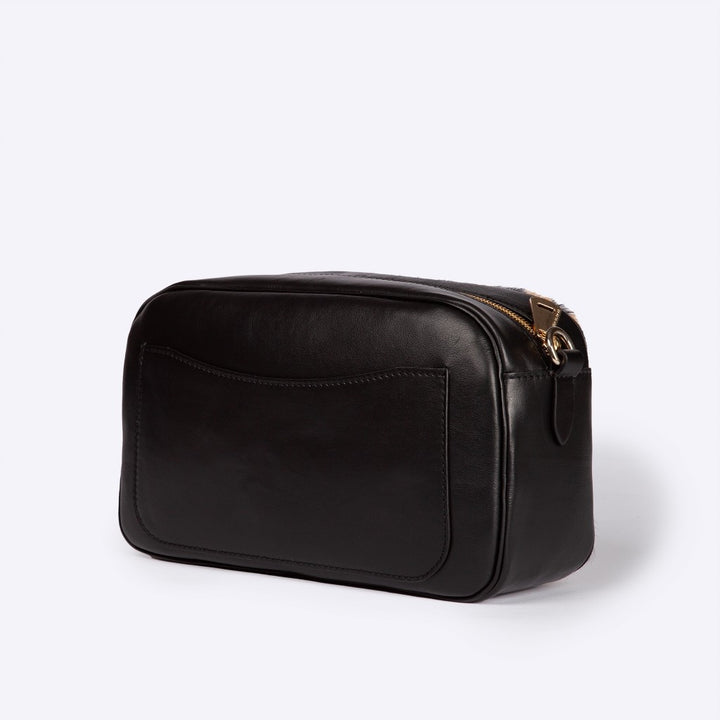Roberta Gandolfi Dafne pony camera in pelle stampa animalier con tracolla staccabile Sottocosto