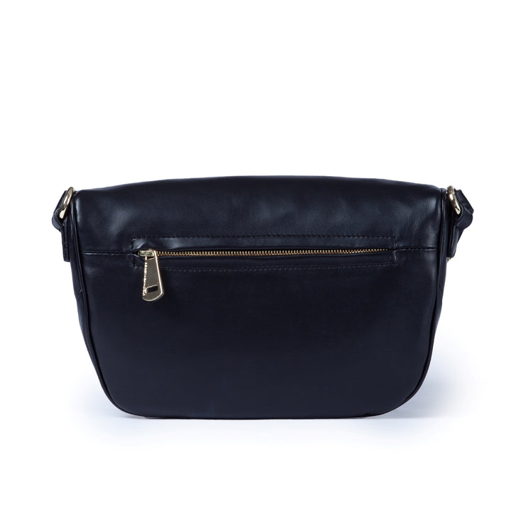 Roberta Gandolfi Micol Belt Bag in pelle con tracolla regolabile e catena amovibile Italy