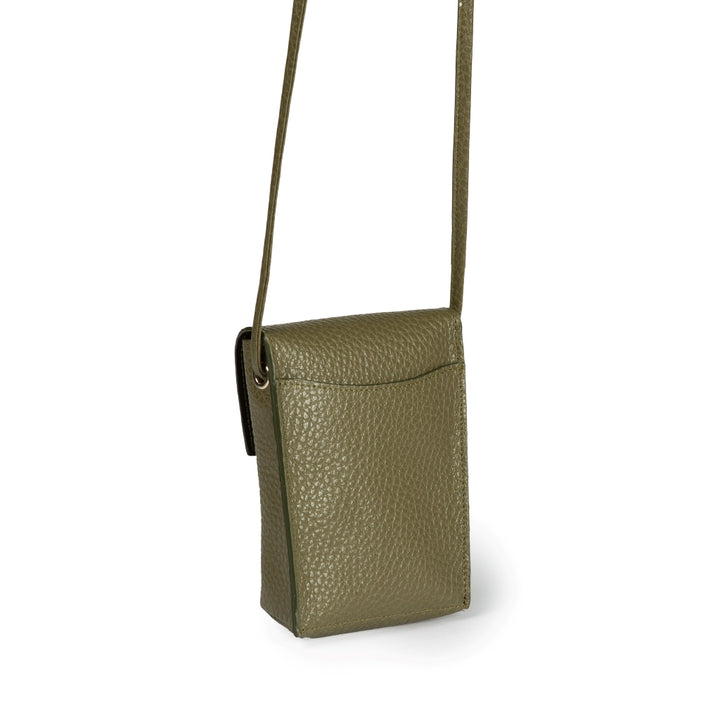 Roberta Gandolfi Elodie minibag and phoneholder in pelle con pratica tasca esterna e tracolla regolabile Acquista Ora
