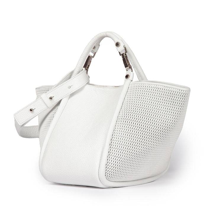 Roberta Gandolfi Yuma medium 3 in 1 borsa a mano in pelle trasformabile con tracolla staccabile Vendite Flash