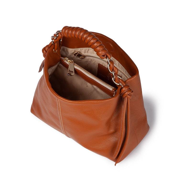Roberta Gandolfi Amina small borsa a mano in pelle con manico tubolare fasciato e tracolla staccabile Online