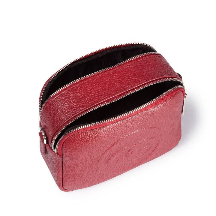 Roberta Gandolfi Roberta Pelle camera e crossbody in pelle con doppio scomparto e tracolla staccabile Shopping Online