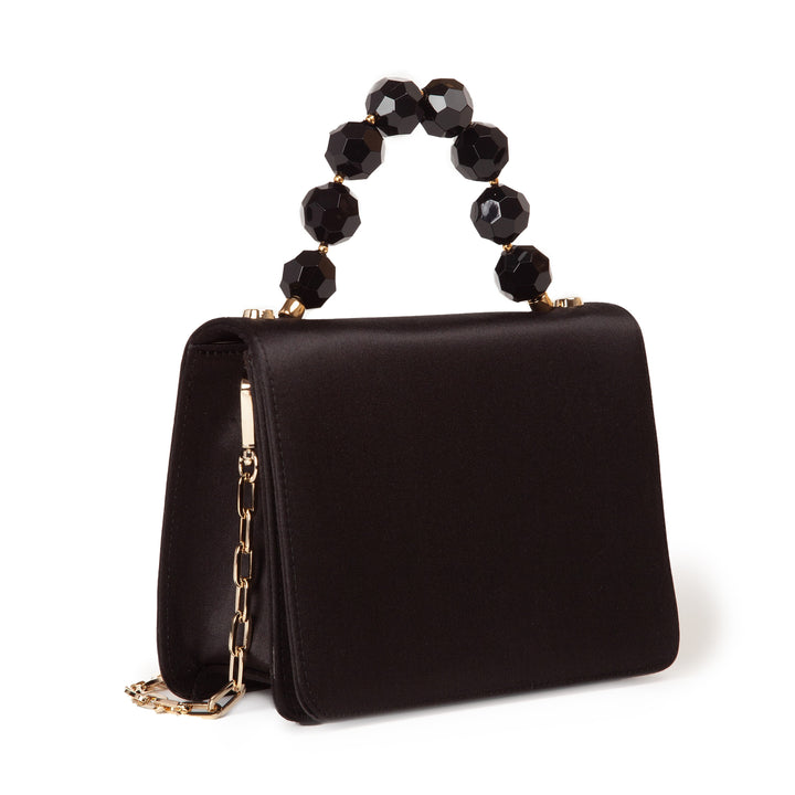 Roberta Gandolfi Sirenetta Mini bag in raso di seta e manico gioiello In Saldo