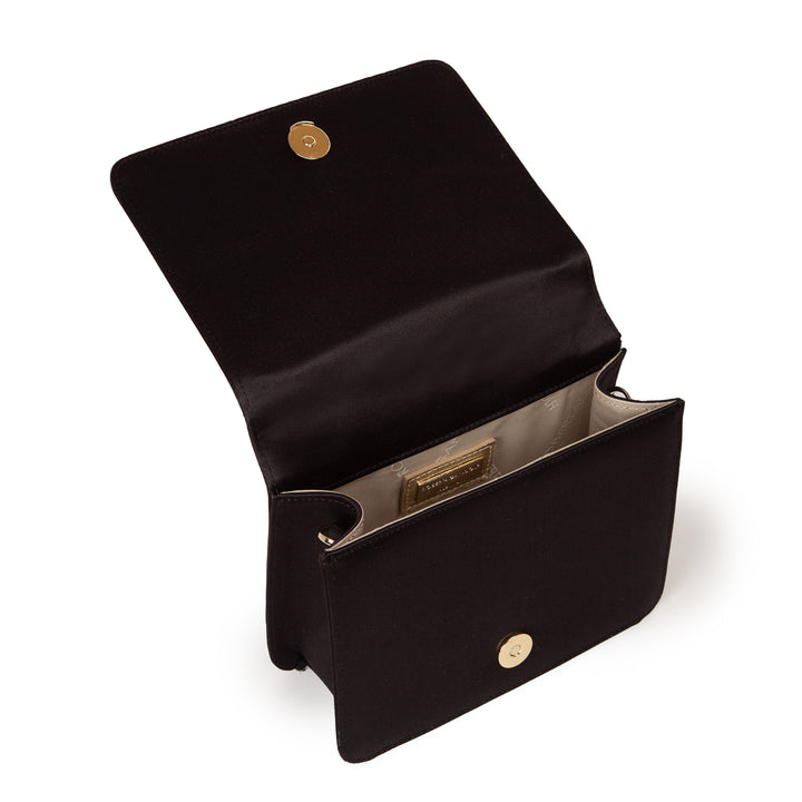 Roberta Gandolfi Sirenetta Mini bag in raso di seta e manico gioiello In Saldo