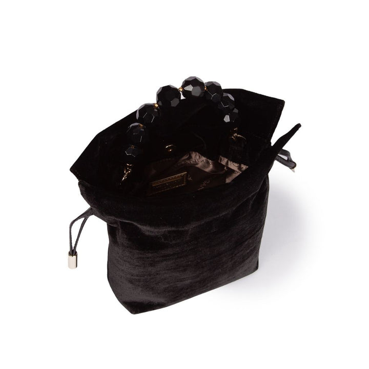 Roberta Gandolfi Sirenetta Tulip mini secchiello in raso di seta e manico gioiello Outlet