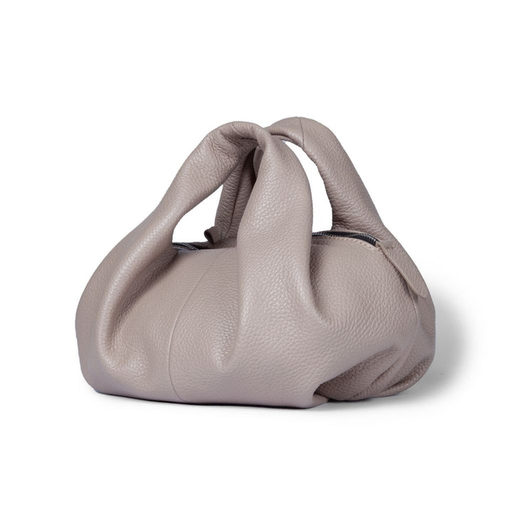 Roberta Gandolfi Emily bowling small in pelle con tracolla staccabile Italia