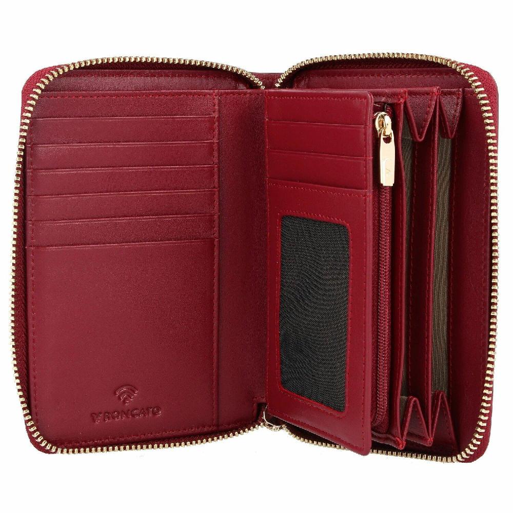 Roncato Portafoglio donna firenze 2.0 bordeaux Negozio Online Roncato Spedizione Gratuita