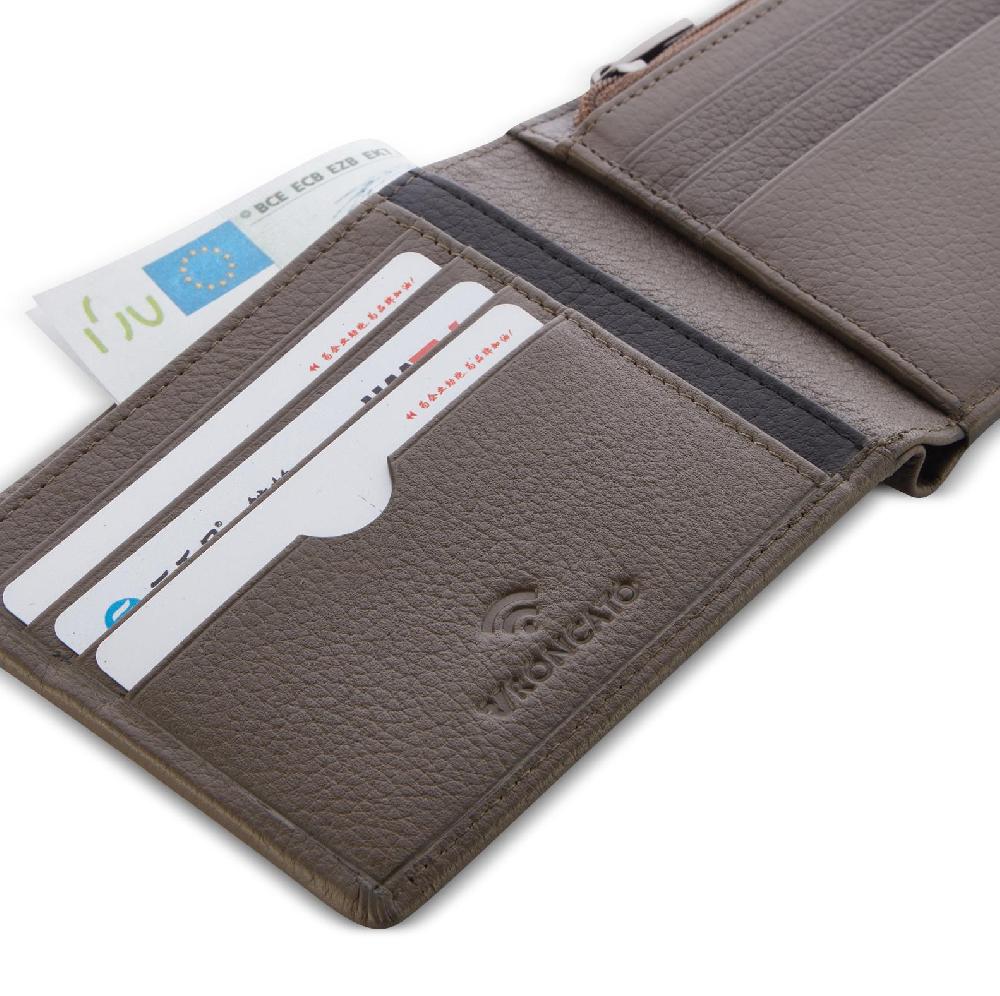Roncato Portafoglio con portamonete alaska greige Negozio Online Roncato Shopping Online