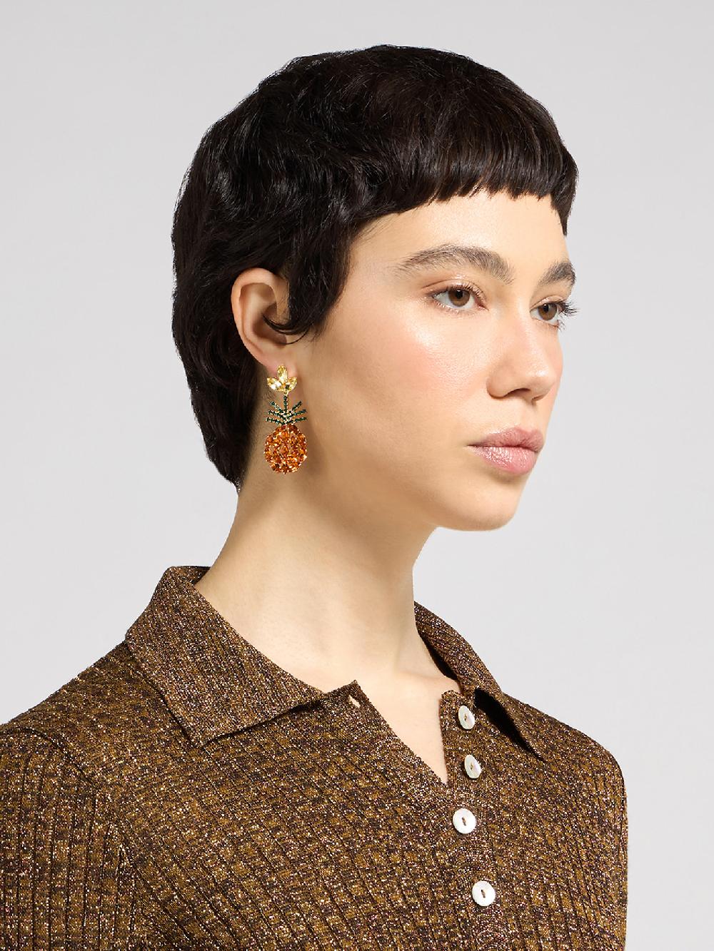 Rosantica Cornucopia Yellow Earrings Vendita Economica