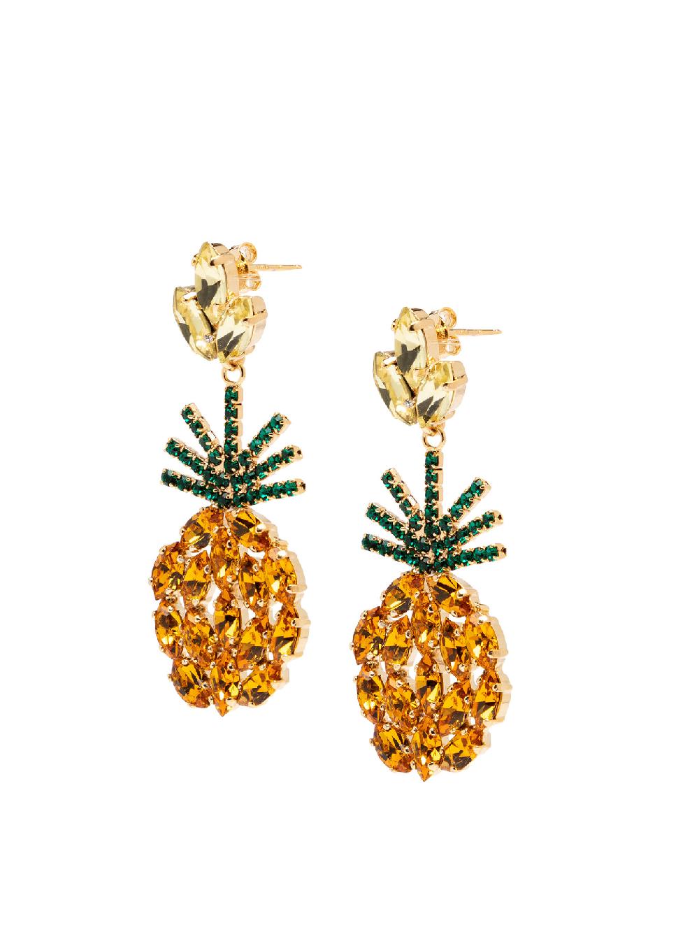 Rosantica Cornucopia Yellow Earrings Vendita Economica