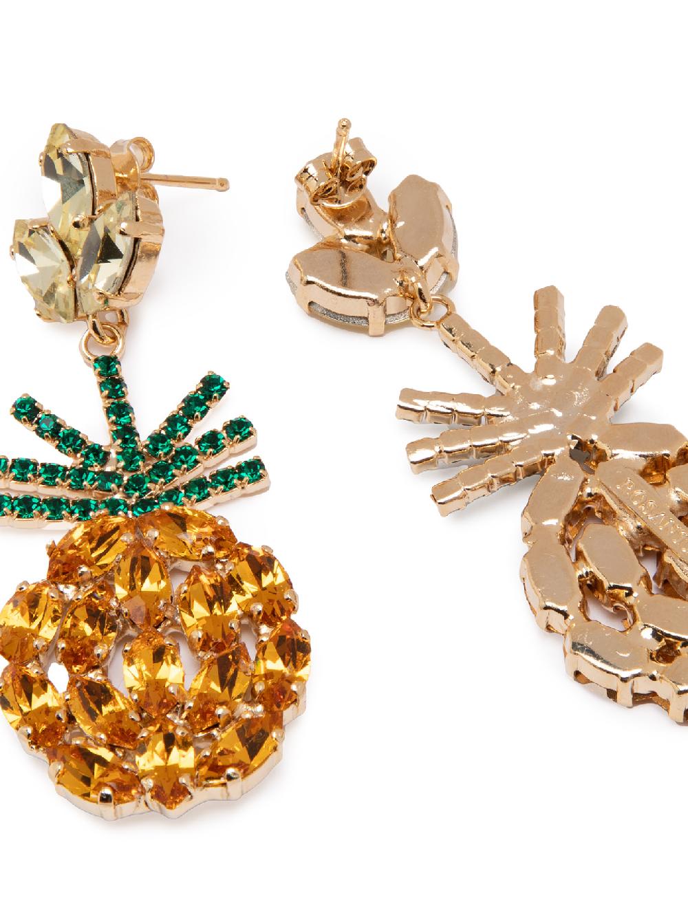 Rosantica Cornucopia Yellow Earrings Vendita Economica