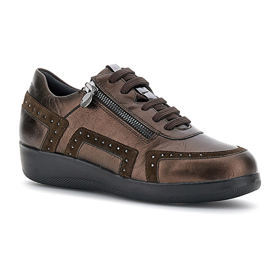 Stonefly PASEO IV 38 LAMINATED LTH/ VELOUR Spedizione Gratuita