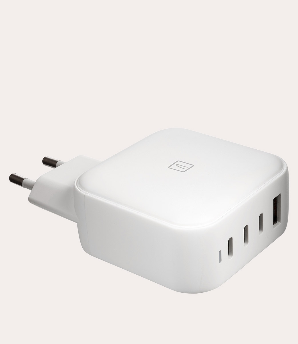 Tucano Caricabatteria multiplo da parete USB-A/USB-C GaN da 100W Italy
