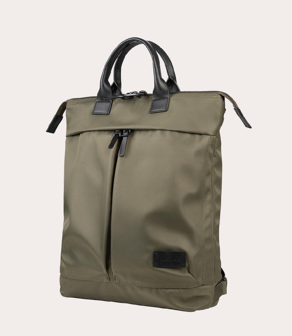 Tucano Shopper zainabile con dettagli in pelle Vendita Economica