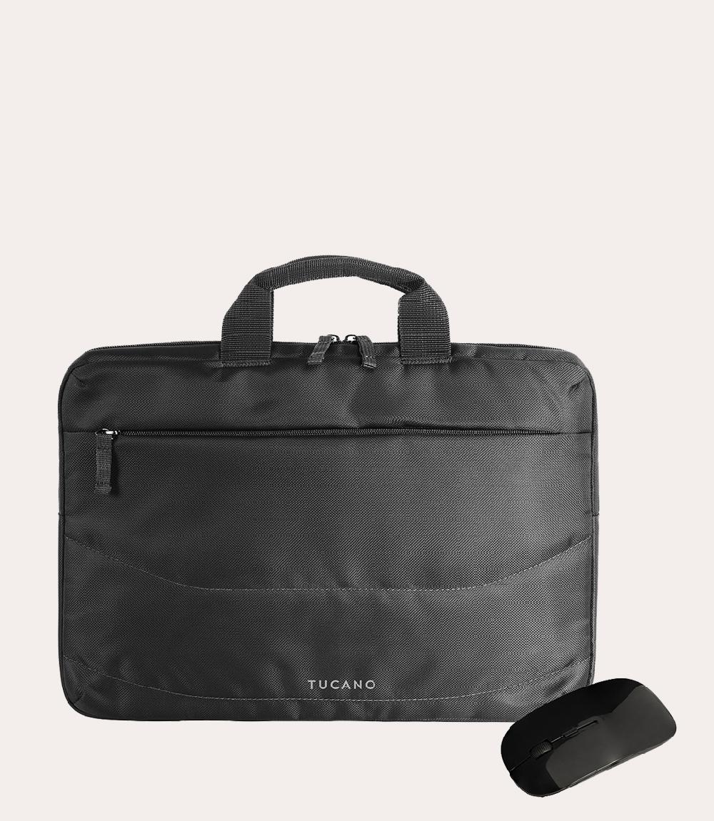 Tucano Borsa slim per laptop 14" con mouse wireless Acquista Ora