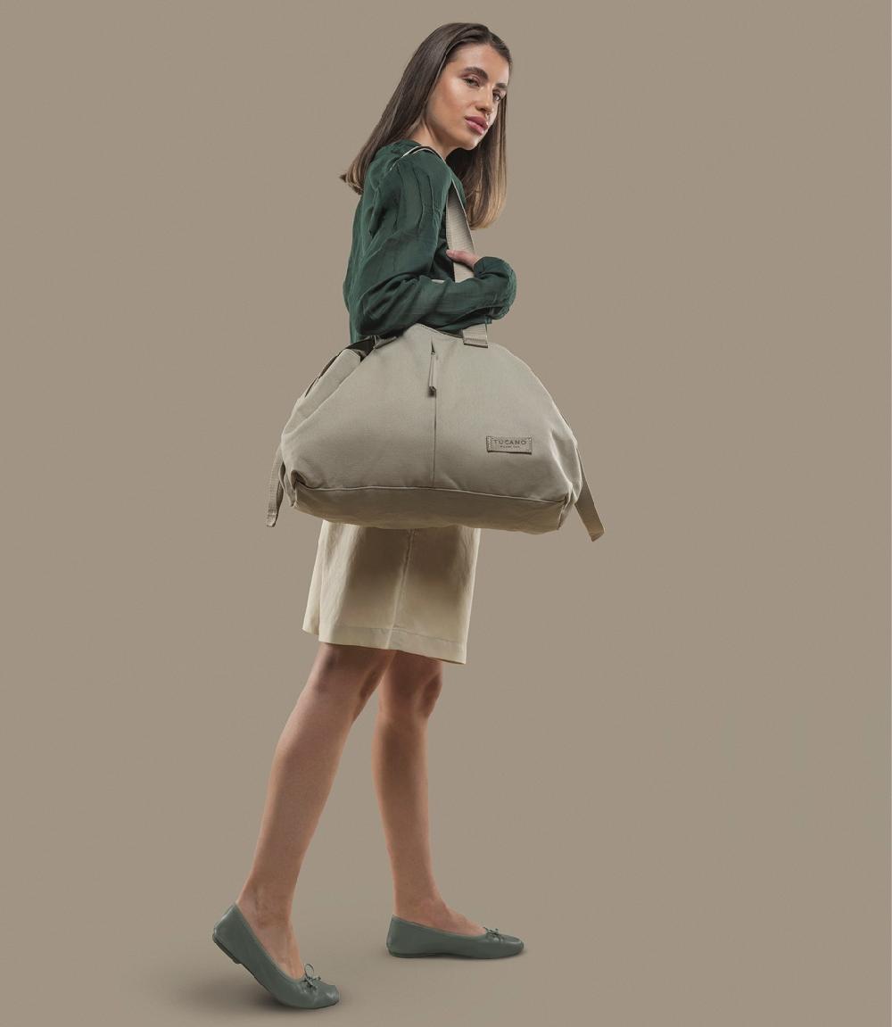 Tucano Borsa shopper in canvas misura medium Online