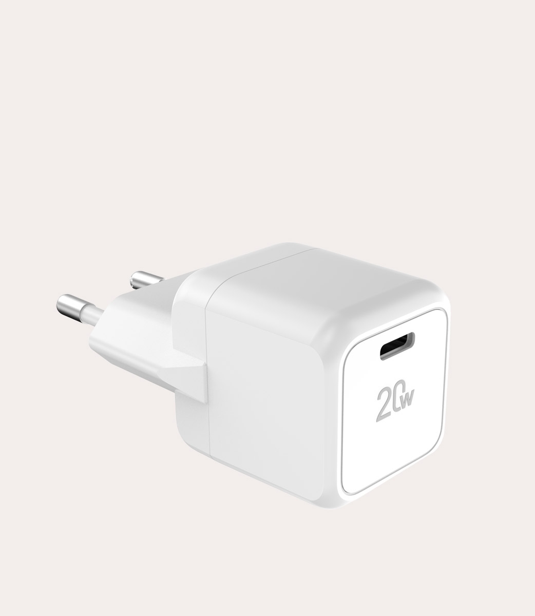Tucano Caricabatteria GaN da parete USB-C da 20W Convenienza