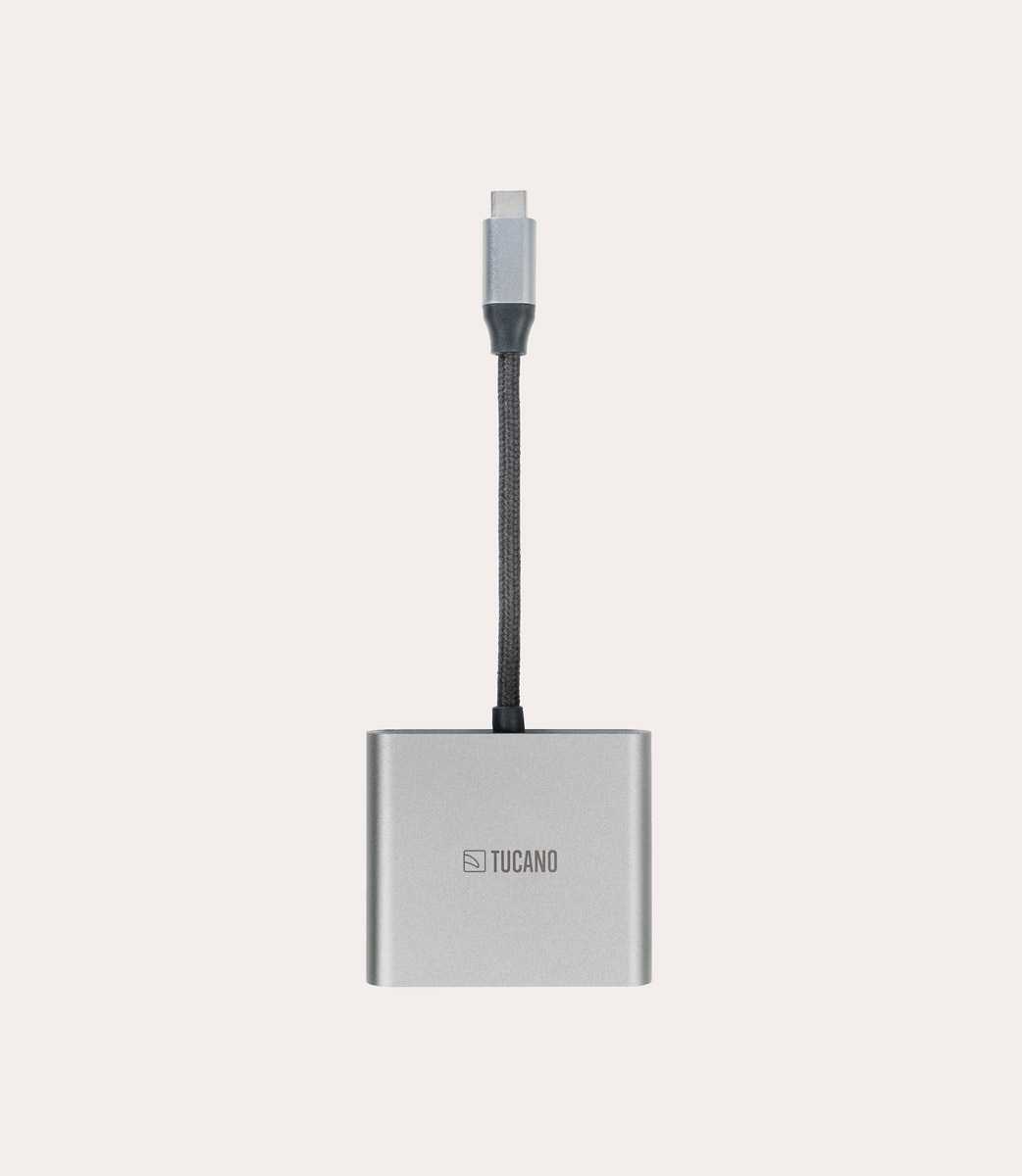Tucano Hub Type-C 3 in 1 con HDMI e USB-PD Moda