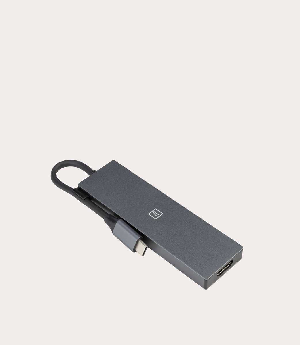 Tucano Hub type-C 6-in-1 con 1 HDMI + 3 USB 3.0 + 1 USB-PD + Audio 3.5 mm 2025