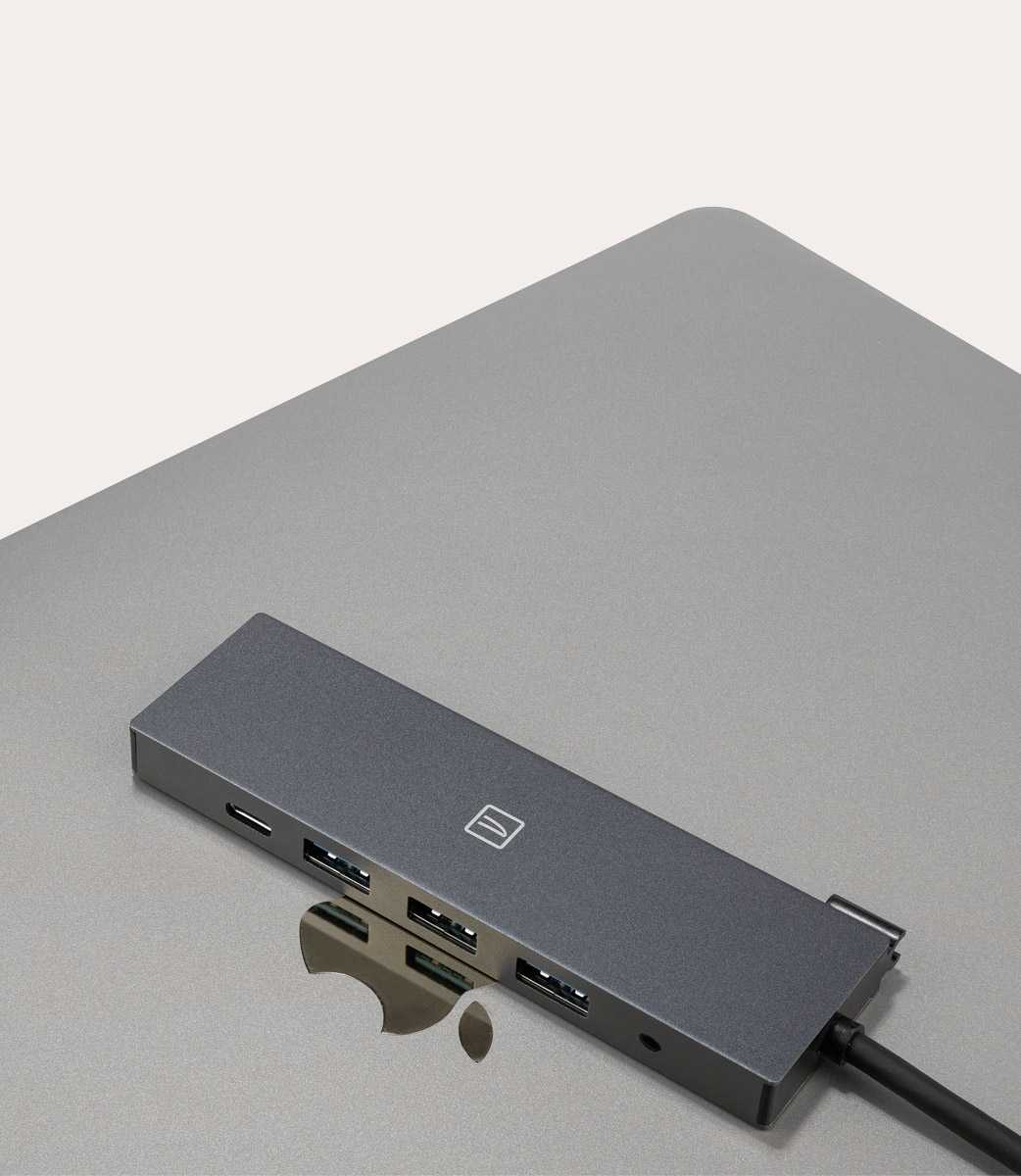 Tucano Hub type-C 6-in-1 con 1 HDMI + 3 USB 3.0 + 1 USB-PD + Audio 3.5 mm 2025
