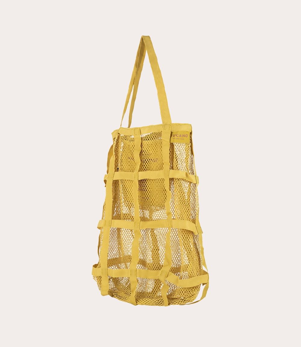 Tucano Borsa shopper pieghevole in rete ottenuta dalla plastica riciclata In Saldo