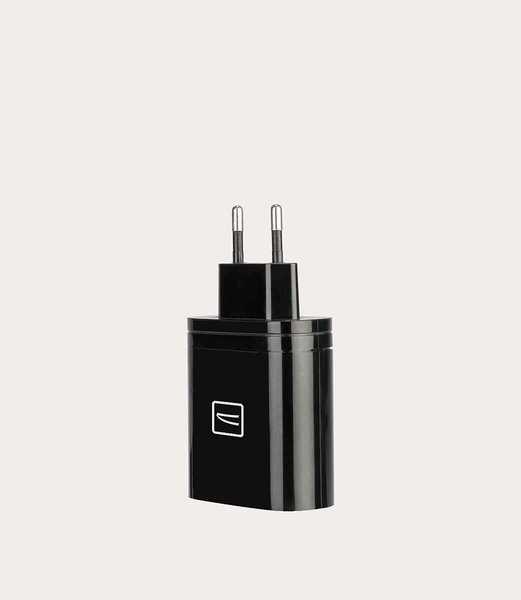 Tucano Doppio caricabatteria da parete USB-A/USB-C GaN da 65W Qualità