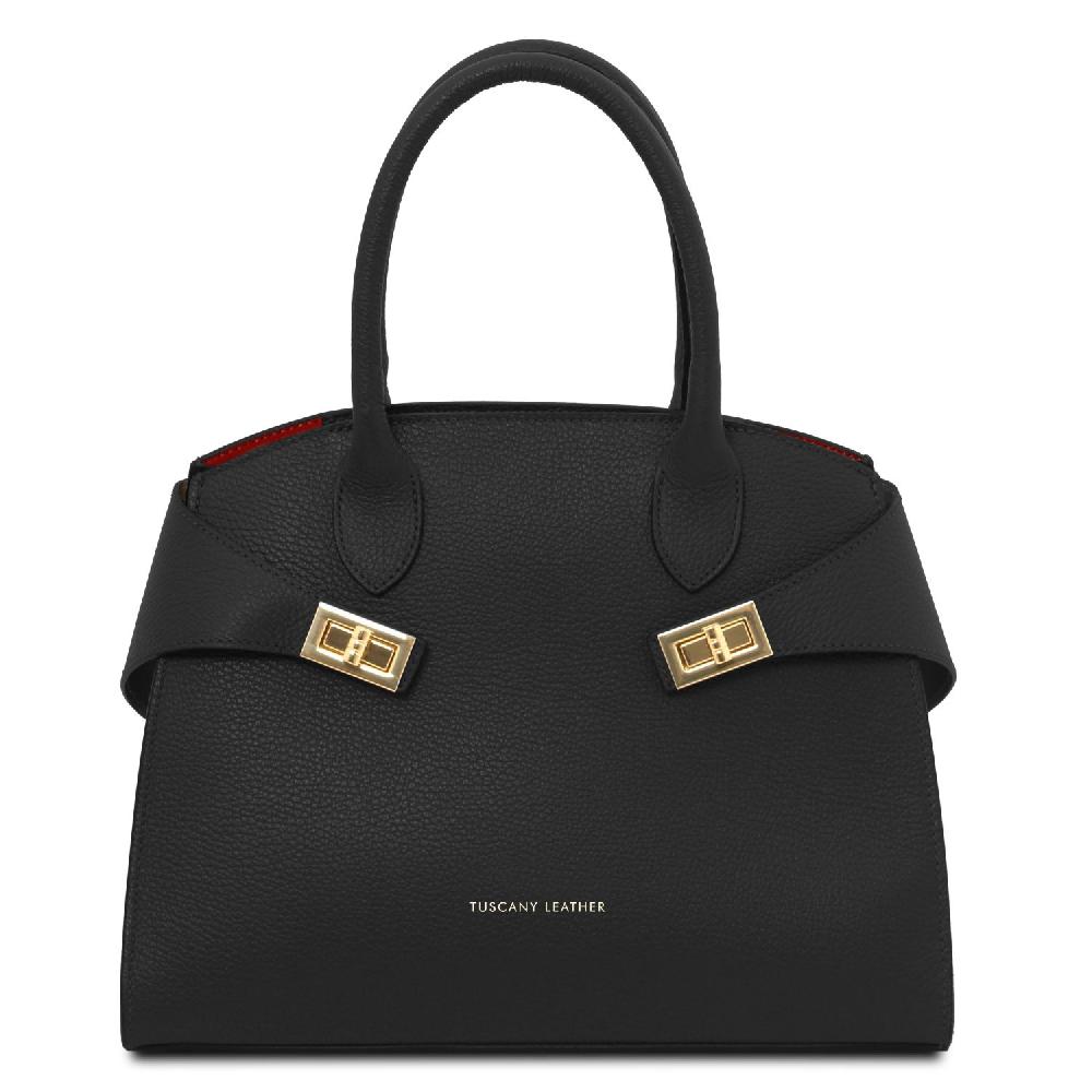 Tuscany Leather Leather Handbag In Saldo