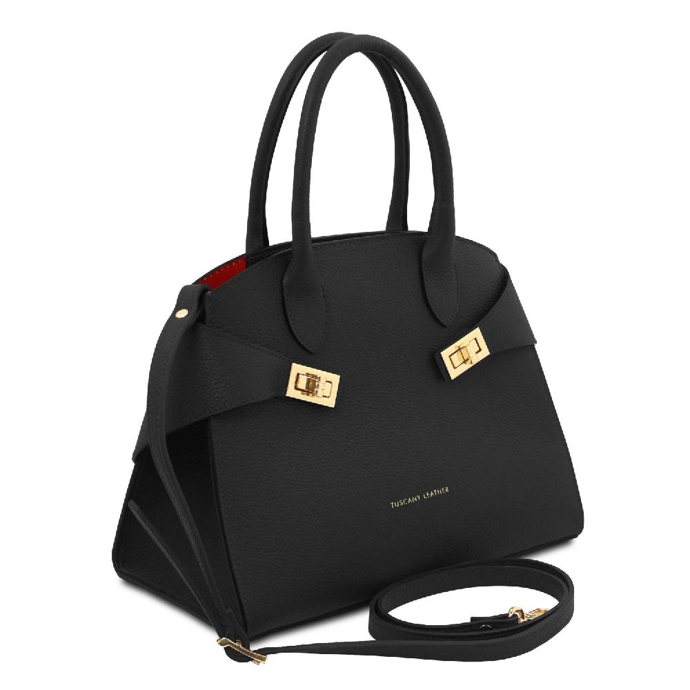 Tuscany Leather Leather Handbag In Saldo