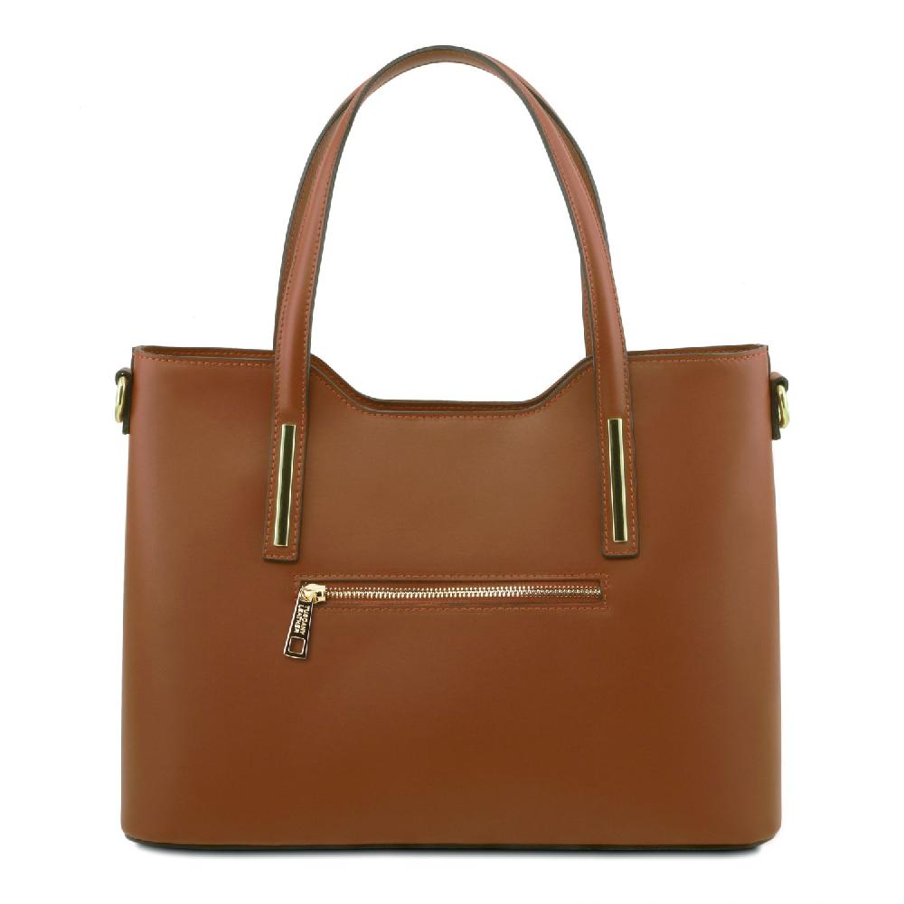 Tuscany Leather Leather Tote Soddisfazione Garantita