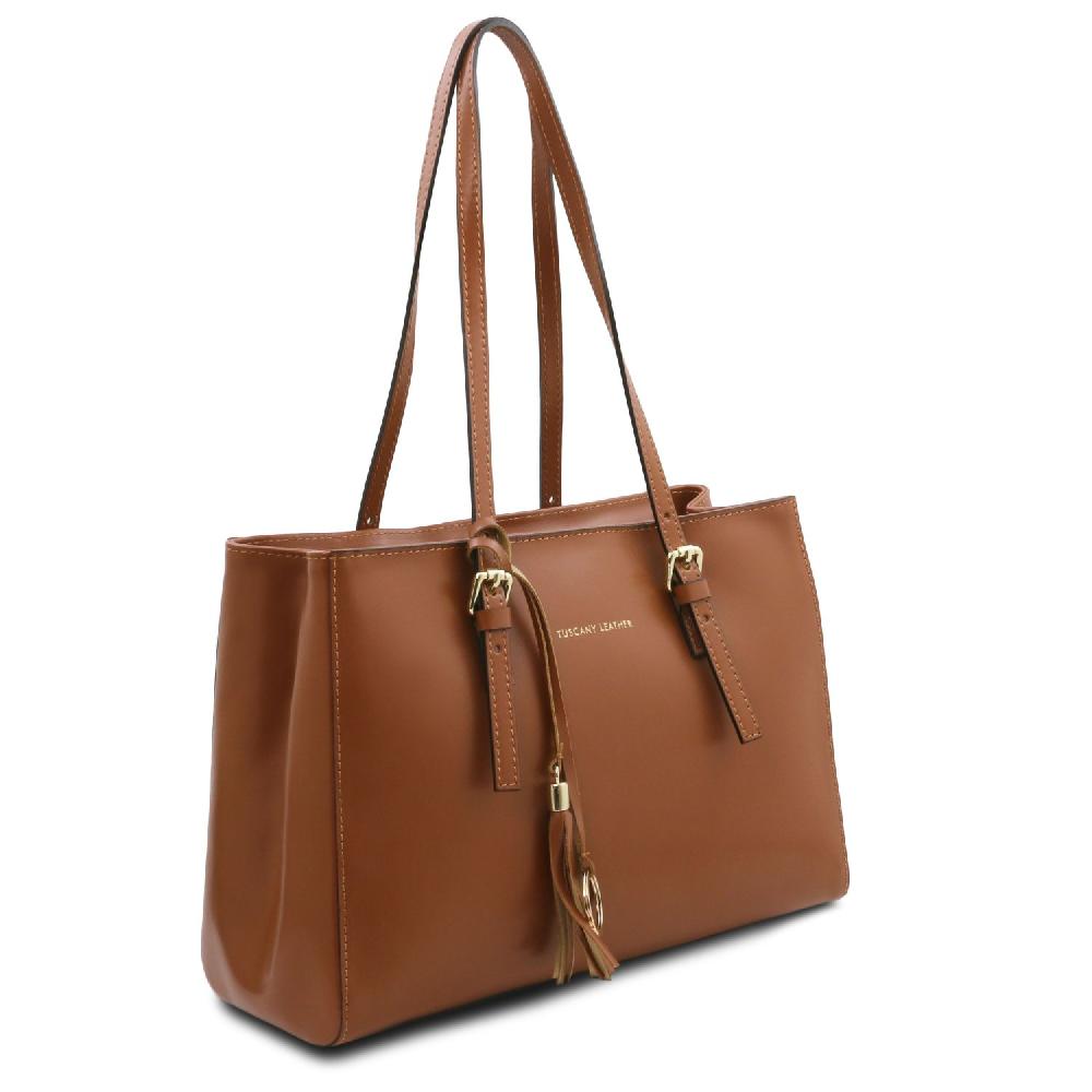 Tuscany Leather Leather Shoulder bag In Vendita