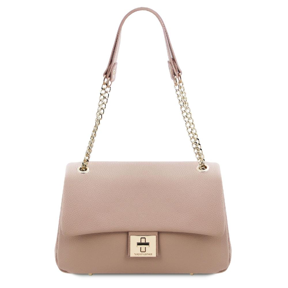 Tuscany Leather Soft Leather Shoulder bag Saldi Di Fabbrica
