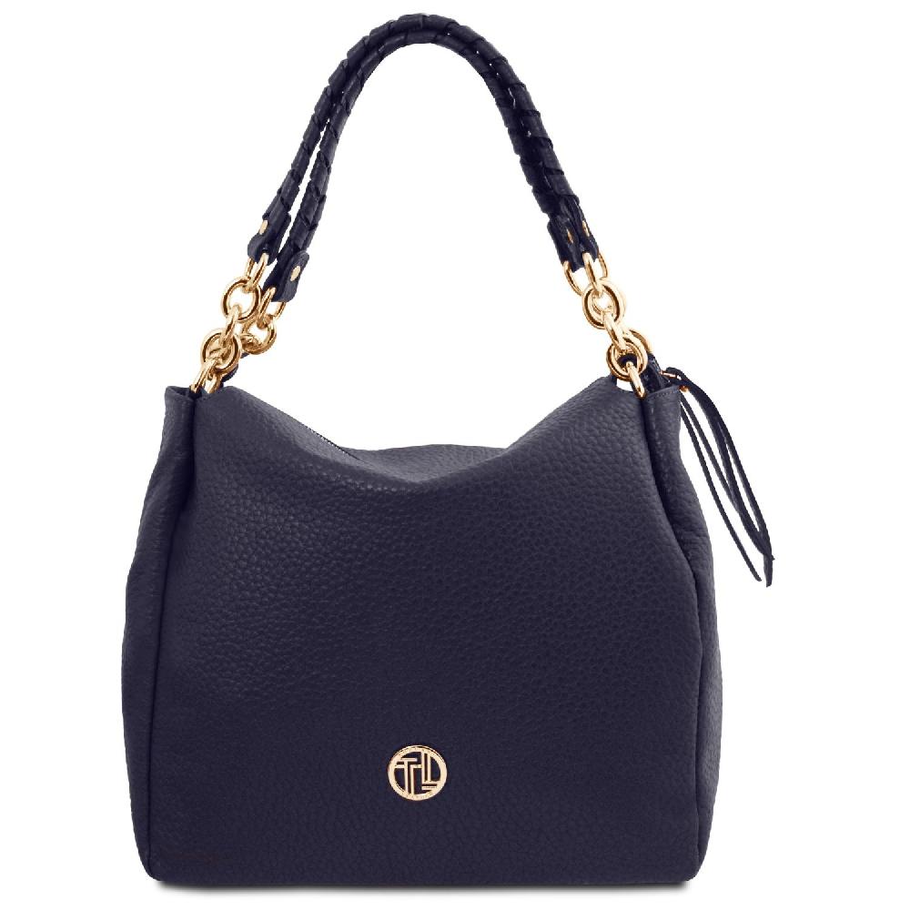 Tuscany Leather Shopping Tasche aus Weichem Leder Italia