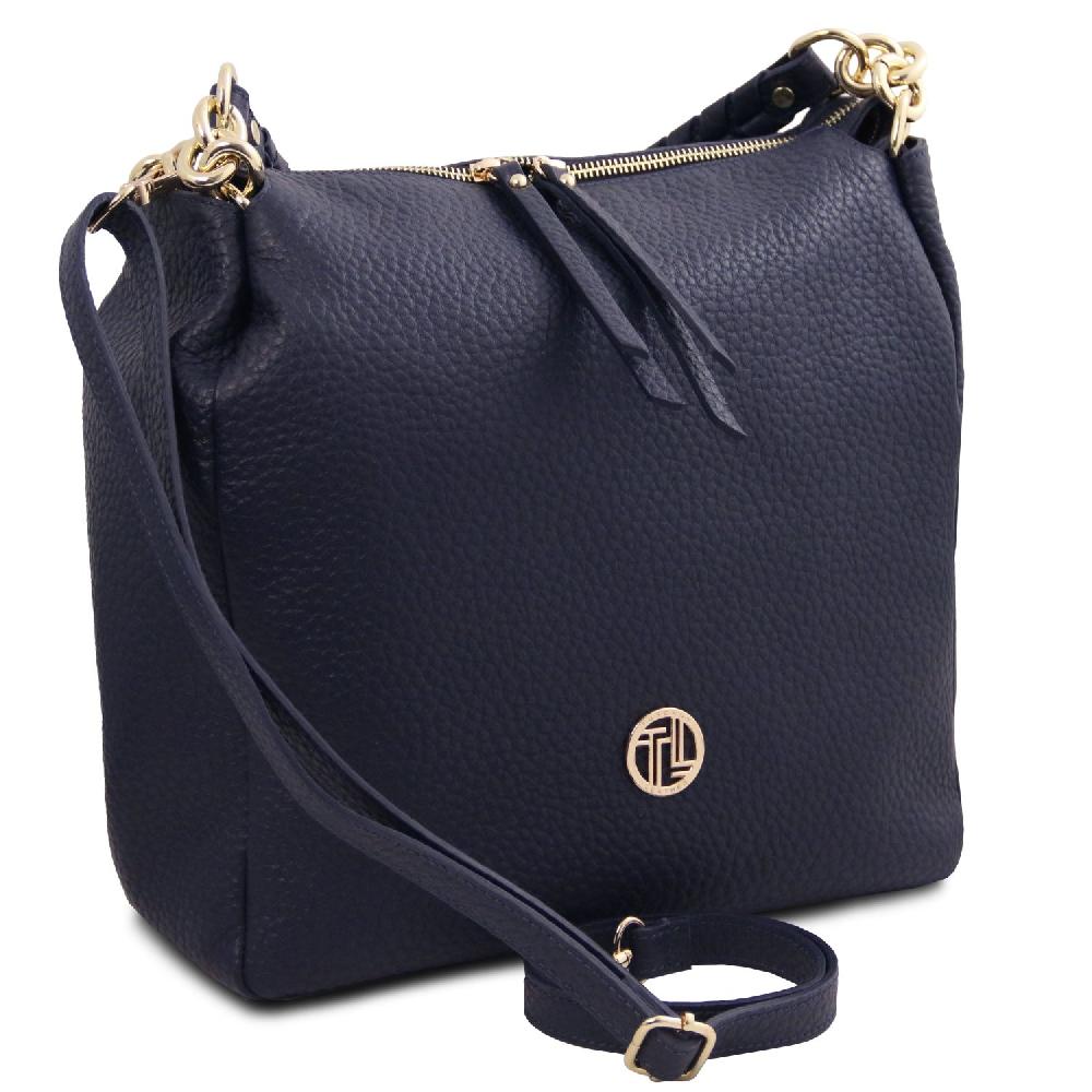 Tuscany Leather Shopping Tasche aus Weichem Leder Italia
