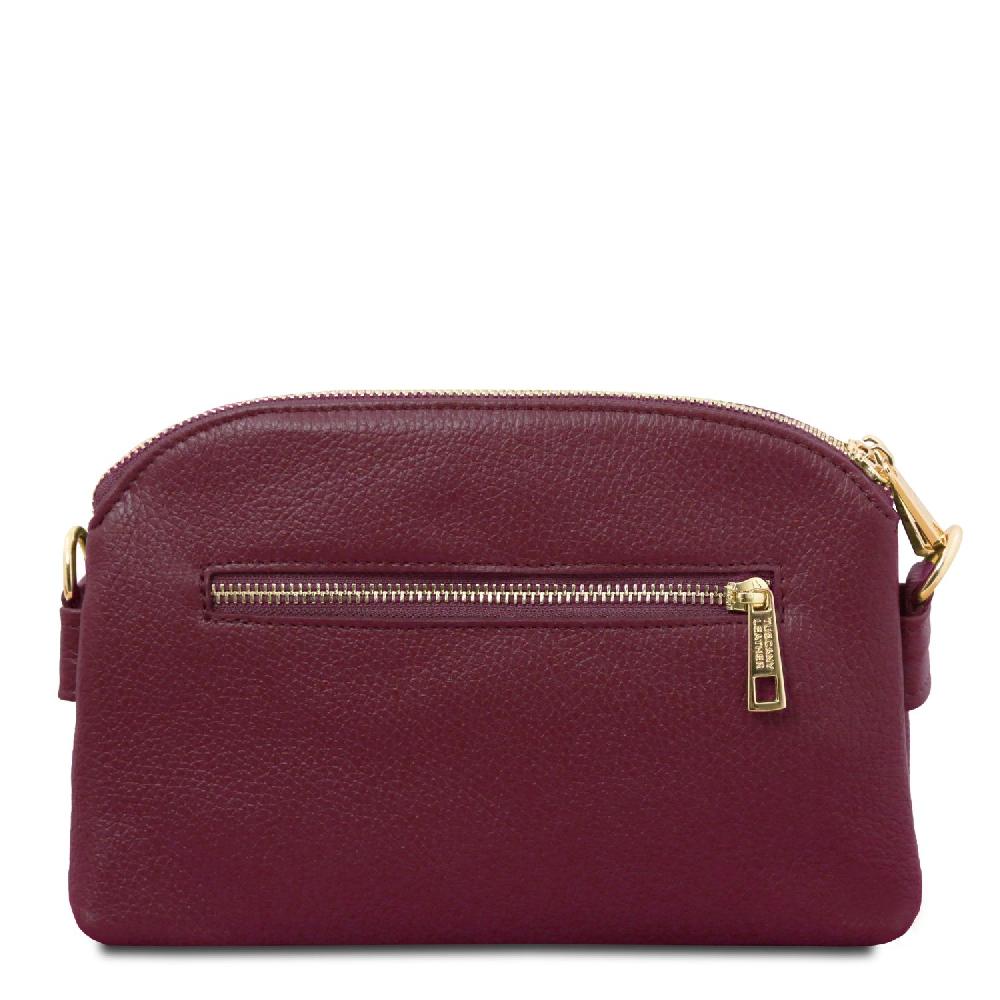Tuscany Leather Umhängetasche aus Weichem Leder Consegna Veloce