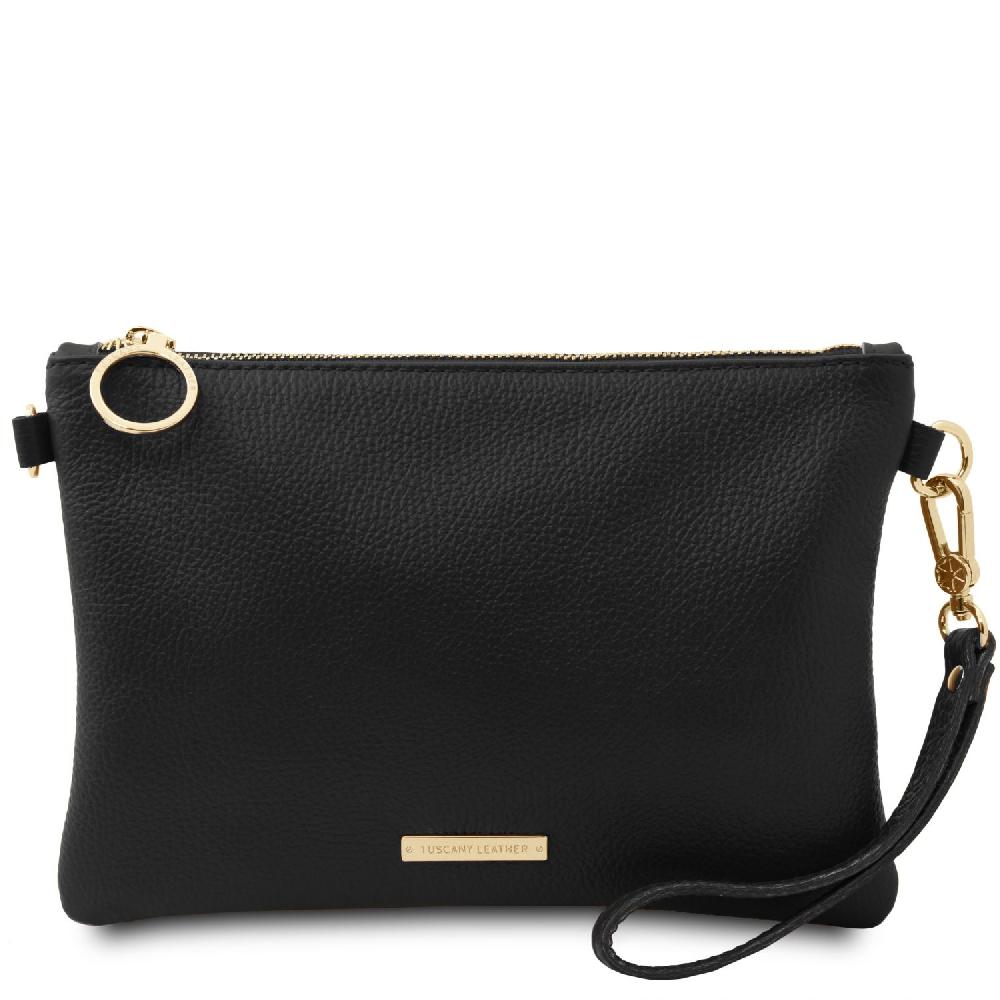 Tuscany Leather Clutch aus Weichem Leder Novità
