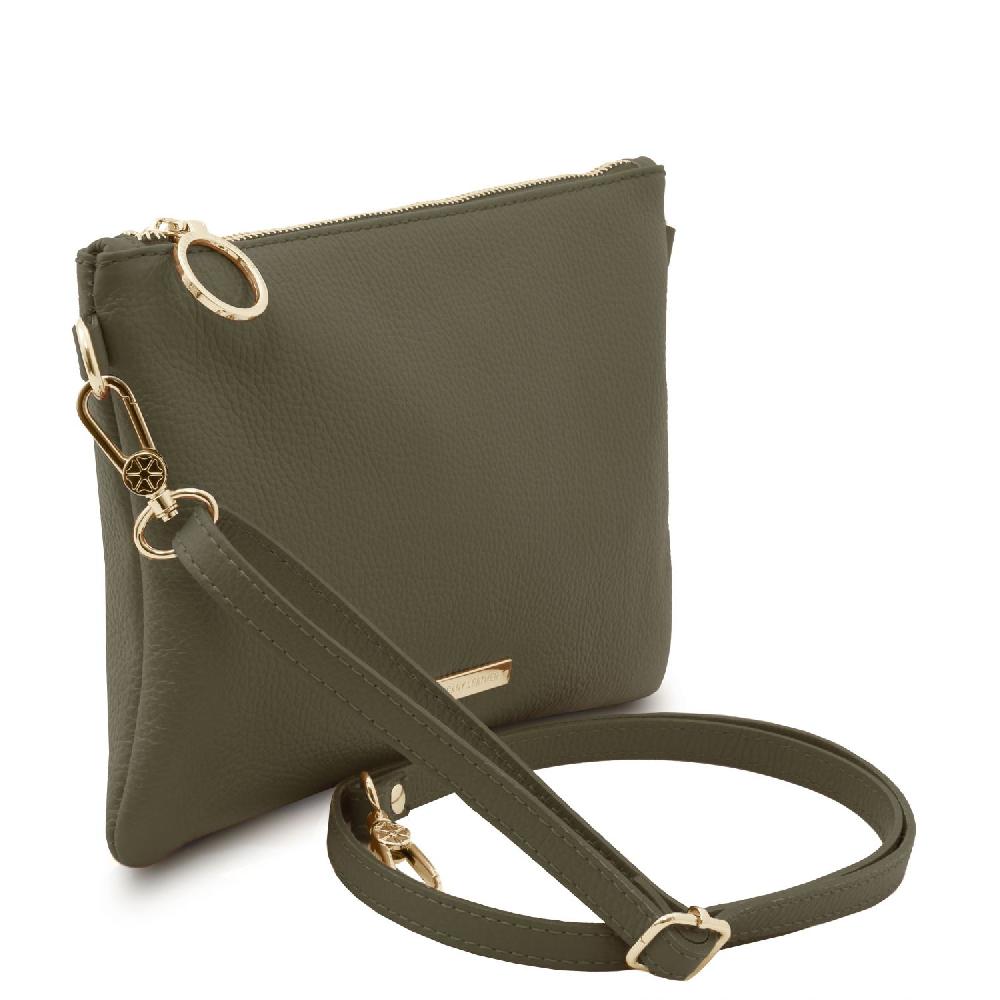 Tuscany Leather Clutch aus Weichem Leder Economico