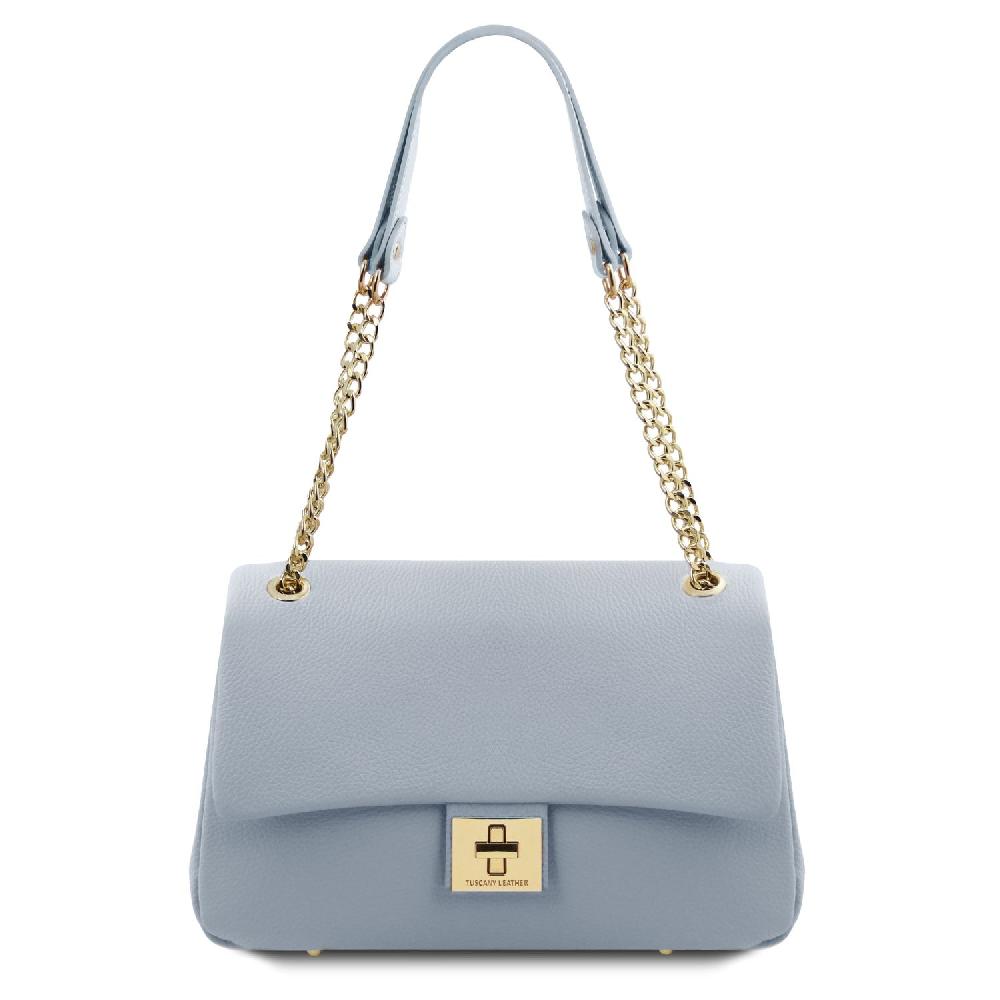 Tuscany Leather Schultertasche aus Weichem Leder Moda