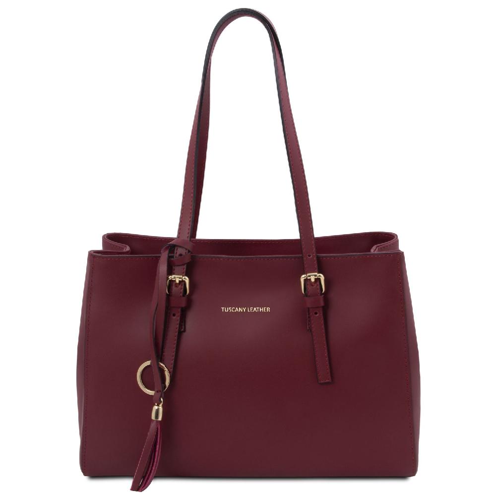 Tuscany Leather Leather Shoulder bag Qualità