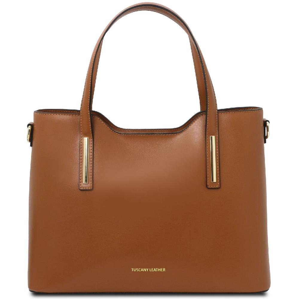Tuscany Leather Bolso Shopping en Piel Saldi Di Fabbrica
