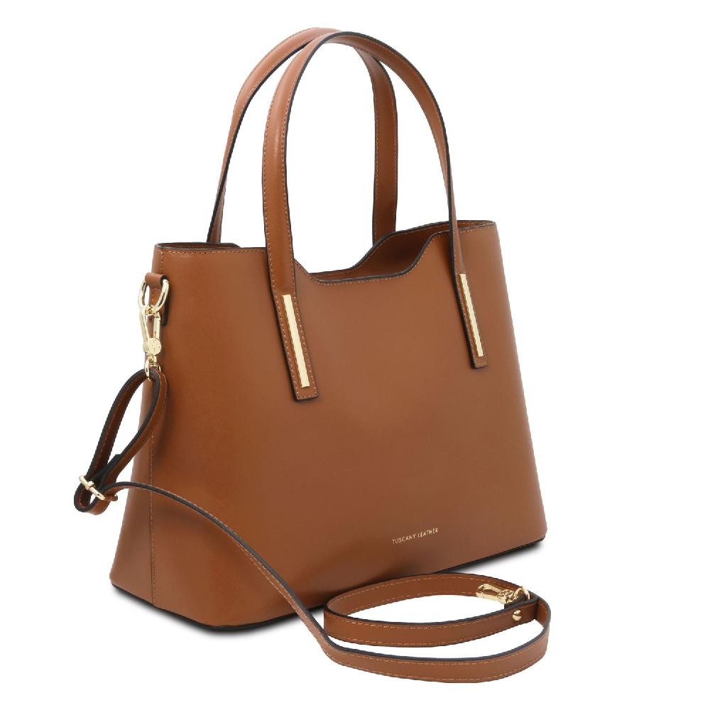 Tuscany Leather Bolso Shopping en Piel Saldi Di Fabbrica