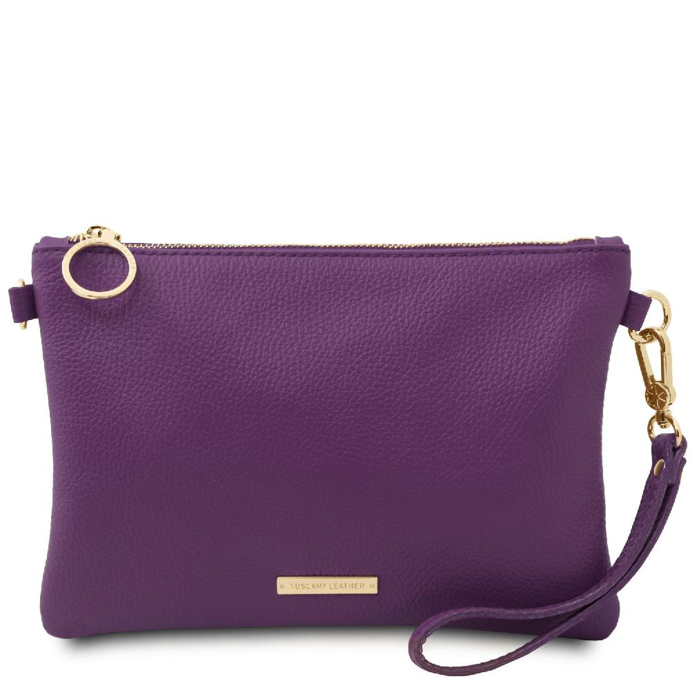 Tuscany Leather Bolso Noche en Piel Suave Italia