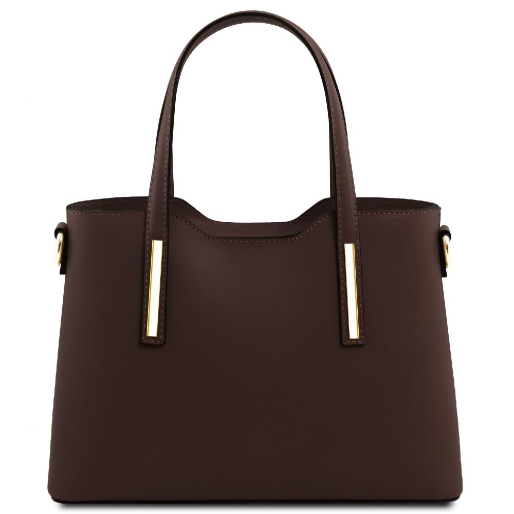 Tuscany Leather Borsa a Mano in Pelle - Misura Piccola Vendite Flash