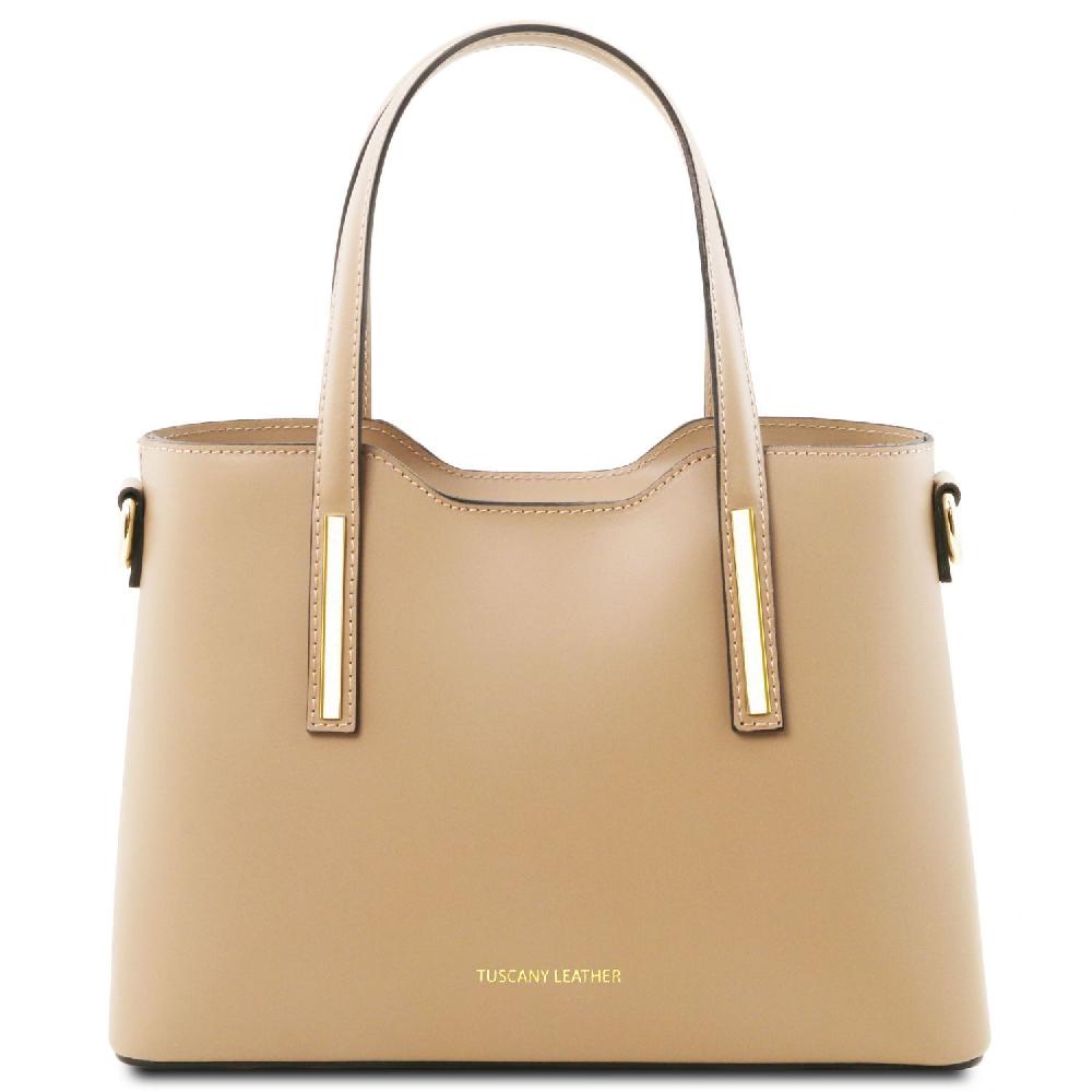 Tuscany Leather Borsa a Mano in Pelle - Misura Piccola In Saldo