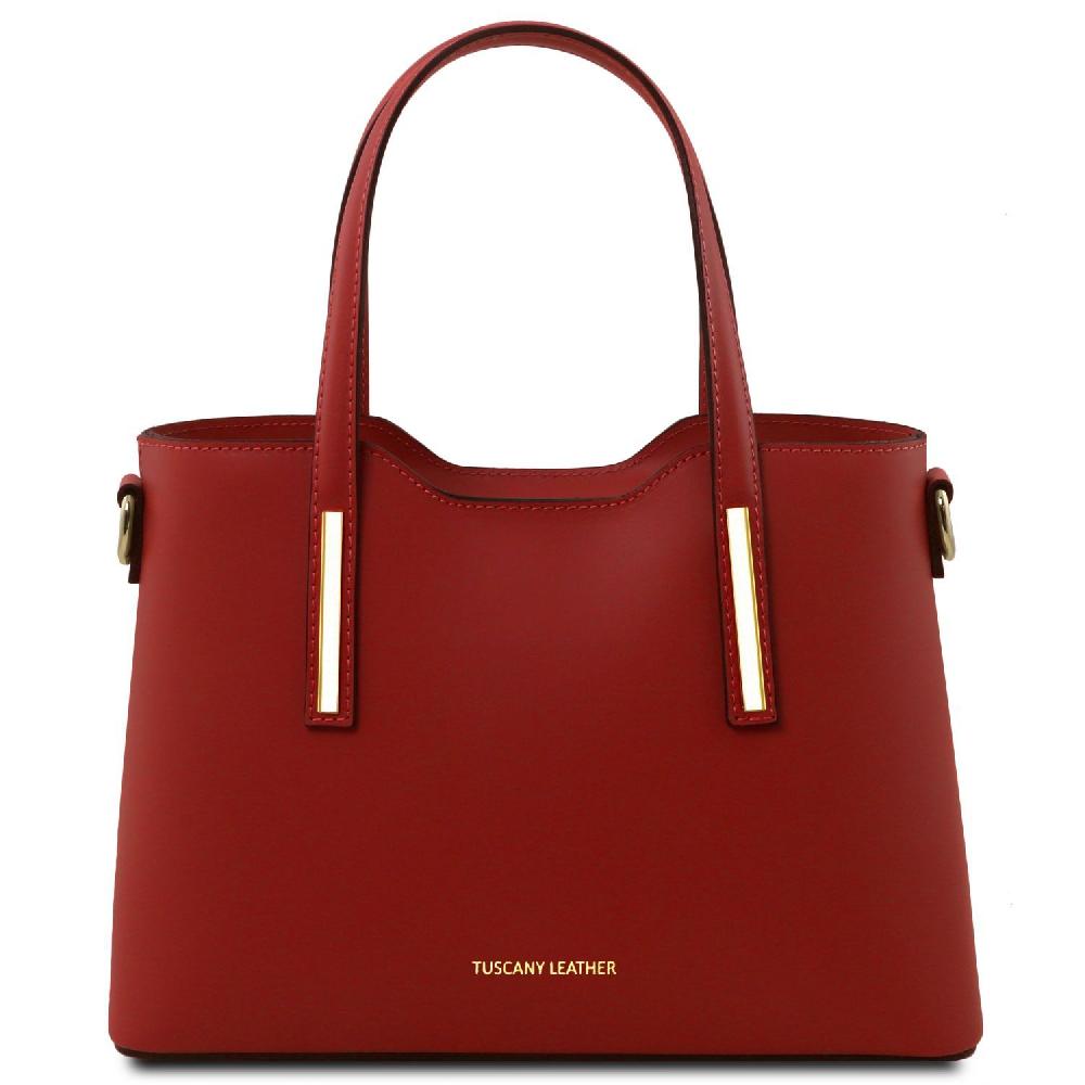 Tuscany Leather Borsa a Mano in Pelle - Misura Piccola Nuova