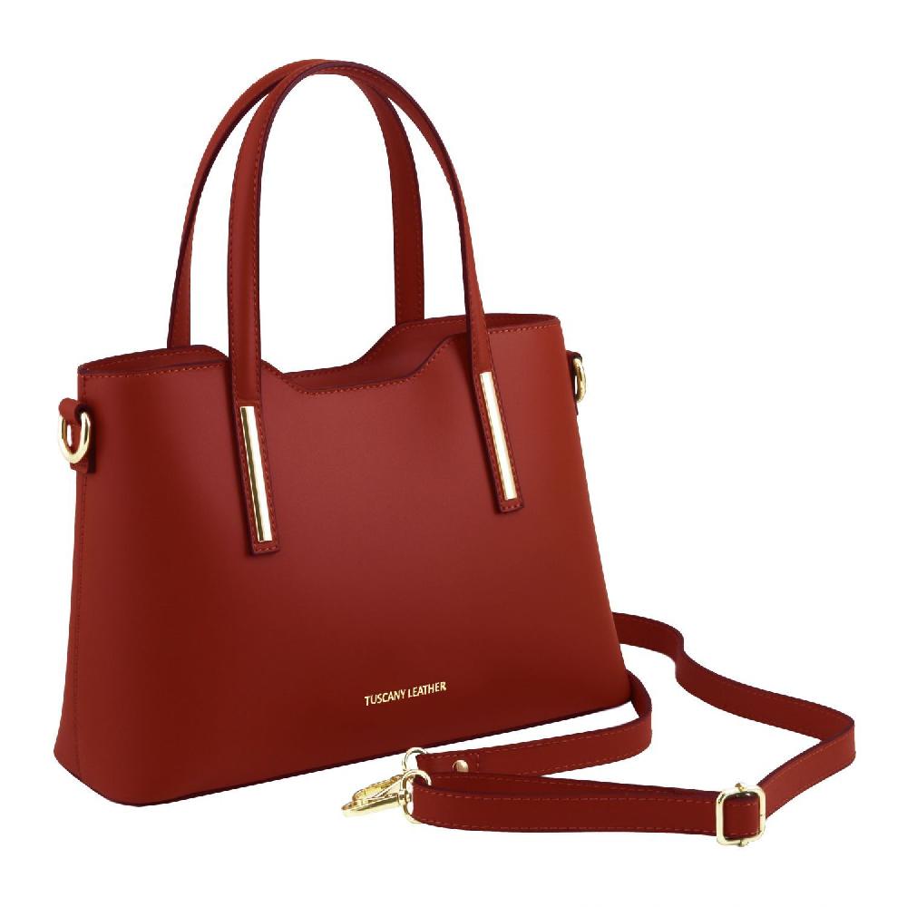 Tuscany Leather Borsa a Mano in Pelle - Misura Piccola Nuova
