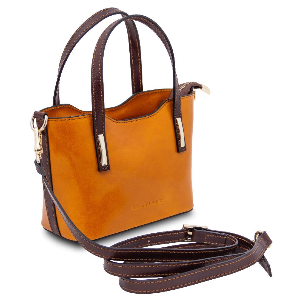 Tuscany Leather Borsa a Mano in Pelle Italy