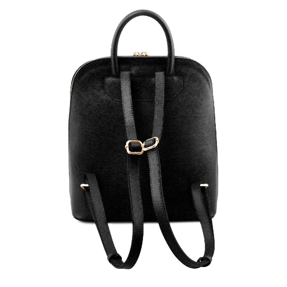 Tuscany Leather Zaino da Donna in Pelle Saffiano Pezzi Unici