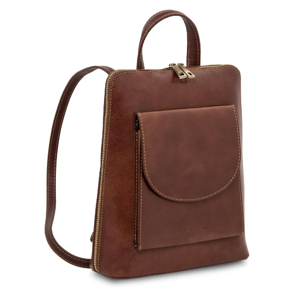 Tuscany Leather Zaino Piccolo da Donna in Pelle Offerte