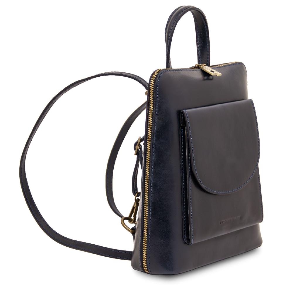 Tuscany Leather Zaino Piccolo da Donna in Pelle Vendita Calda